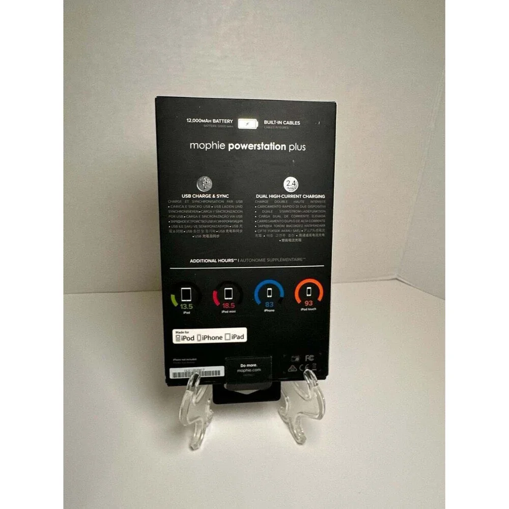 Mophie Powerstation Plus 8X Quick-Charge external battery & Lightning Connector